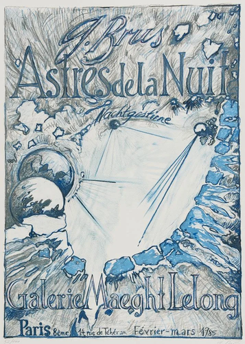 Brus, Günter Astres de la Nuit. Nachtgestirne.