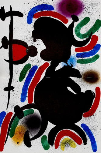 Miró, Joan Lithographe (Bd. 1) bzw. Der Lithograph