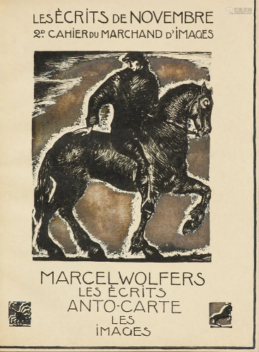 Wolfers, Marcel Les Écrits de Novembre. Fredons et