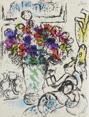 Sorlier, Charles Chagall Lithograph IV. Aus dem
