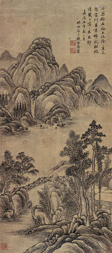 钱维乔（1739～1806） 山水 镜心 水墨纸本