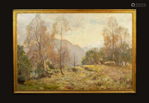 Autumn Landscape Oil Painting