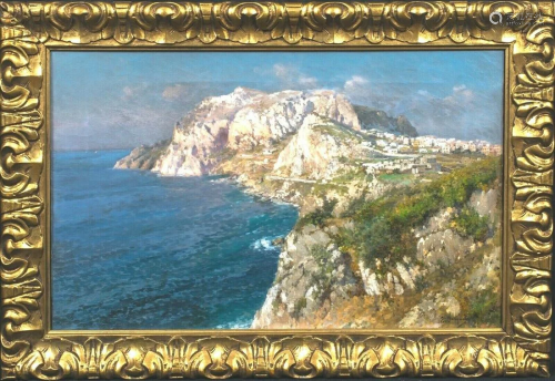 Italian Landscape Oil Painting
