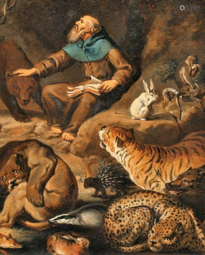 Wild Animals Oil Painting