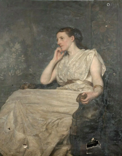 Portrait Of A Lady Oil Painting