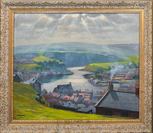 Whitby, Yorkshire Oil Painting