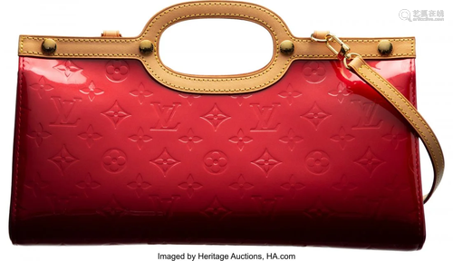 Louis Vuitton Pomme Monogram Vernis Leather Roxb