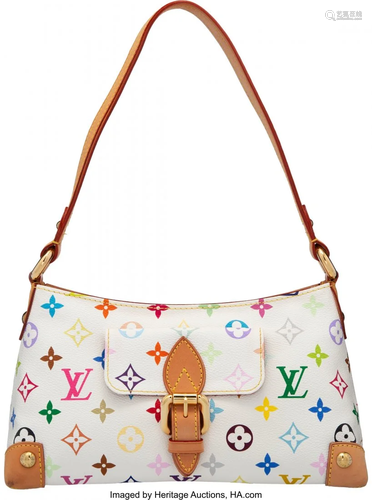 Louis Vuitton White Monogram Coated Canvas Eliza