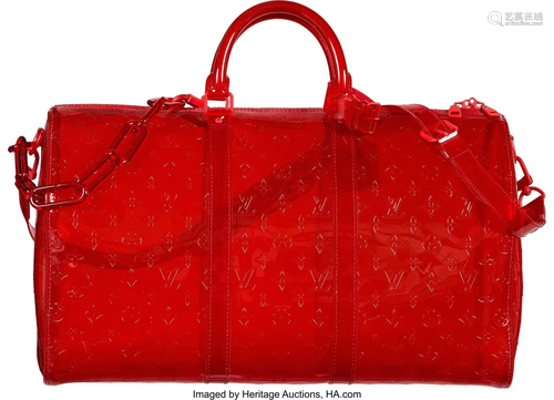 Louis Vuitton Limited Edition Red Monogram PVC K