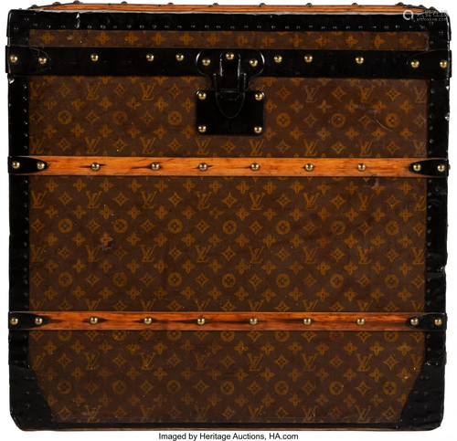 Louis Vuitton Monogram Coated Canvas Square Trun