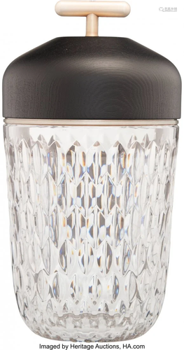 Saint-Louis Dark Wood & Crystal Folia Portable L