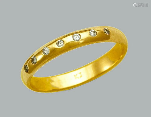 NEW 14K YELLOW GOLD LADIES FANCY CZ RING BAND
