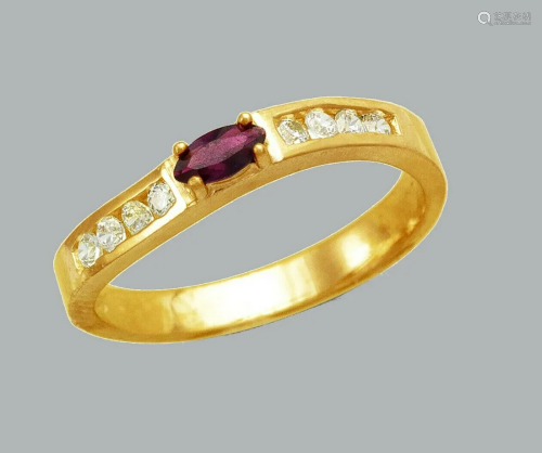 NEW 14K YELLOW GOLD LADIES CZ RING CURVED BAND