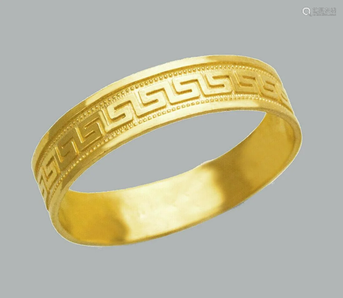 NEW 14K YELLOW GOLD LADIES RING BAND FILIGREE GREEK …