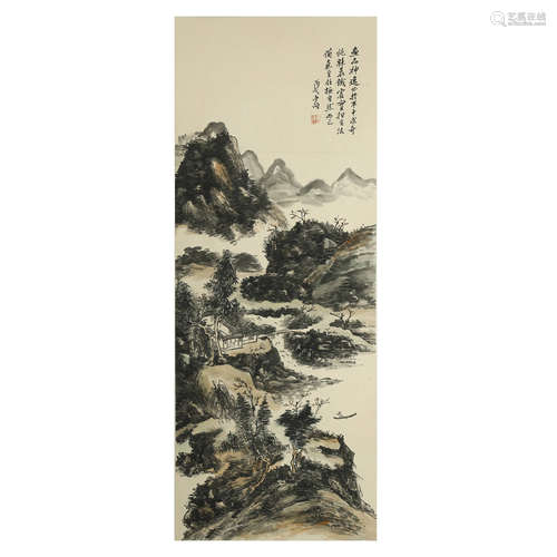 HUANG BINHONG,CHINESE PAINTING AND CALLIGRAPHY