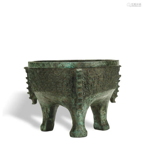 WARRING STATES PERIOD,BRONZE FOOD VESSEL