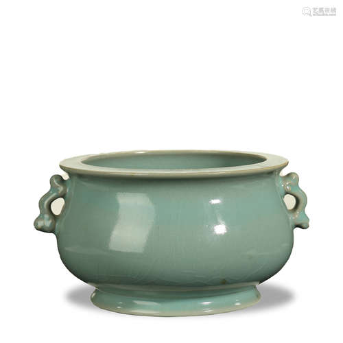 SONG DYNASTY,LONGQUAN-CELADON CENSER