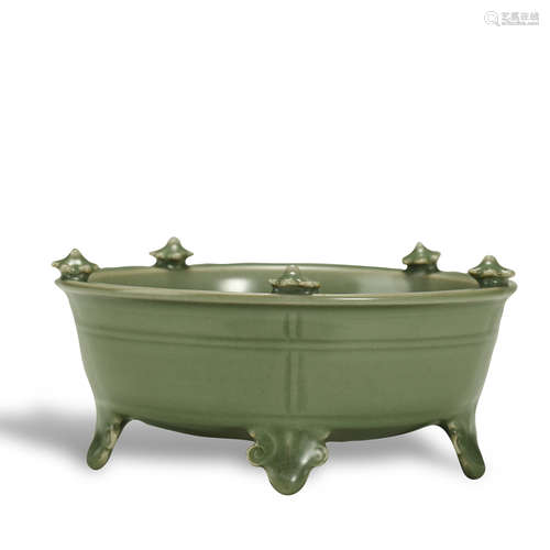 SONG DYNASTY,LONGQUAN-CELADON BRUSH WASHER