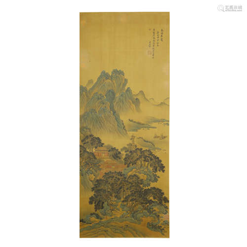 WANG YUANQI,CHINESE PAINTING AND CALLIGRAPHY