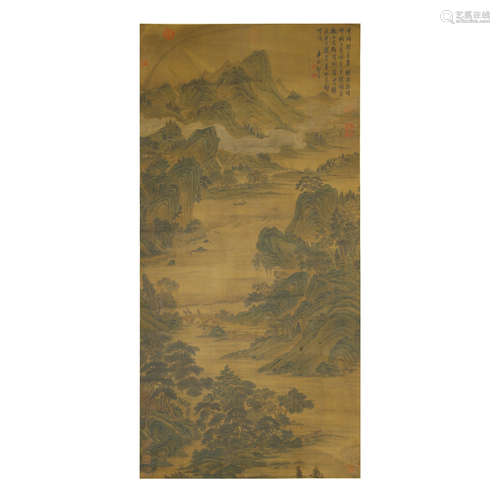 GONG XIAN,CHINESE PAINTING AND CALLIGRAPHY