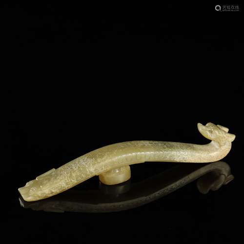 WARRING STATES PERIOD,JADE GARMENT HOOK