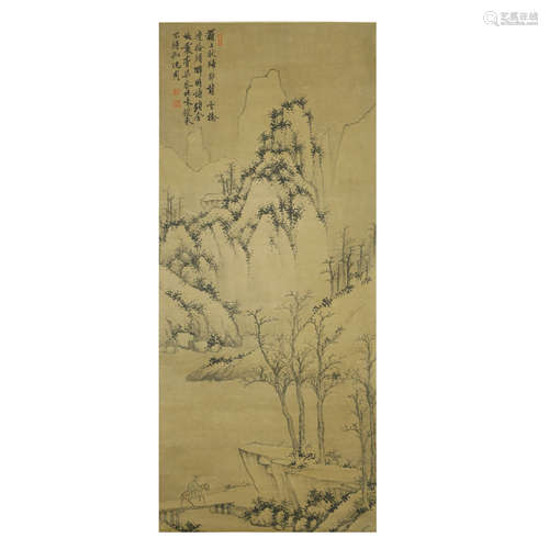 SHEN ZHOU,CHINESE PAINTING AND CALLIGRAPHY