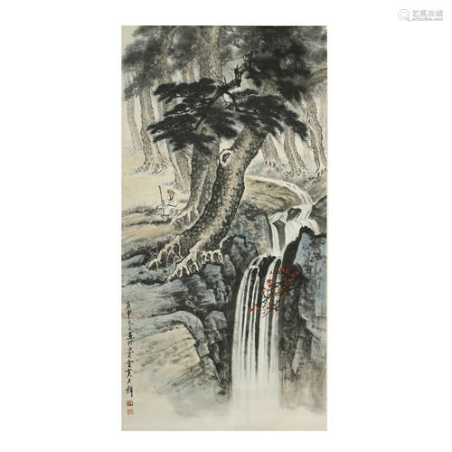 HUANG JUNBI,CHINESE PAINTING AND CALLIGRAPHY