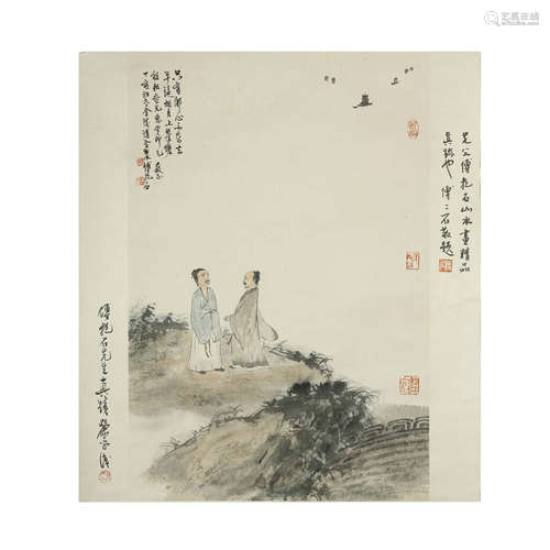 FU BAOSHI,CHINESE PAINTING AND CALLIGRAPHY