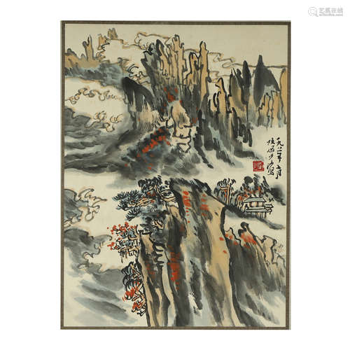 LU YANSHAO,CHINESE PAINTING AND CALLIGRAPHY