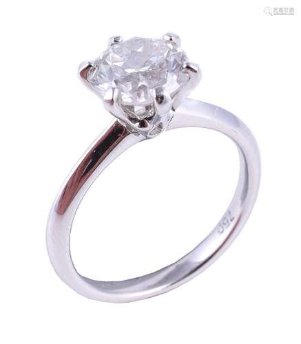 A single stone diamond ring