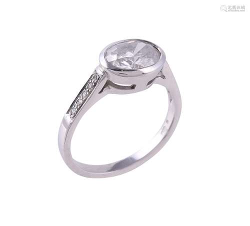 A single stone diamond ring