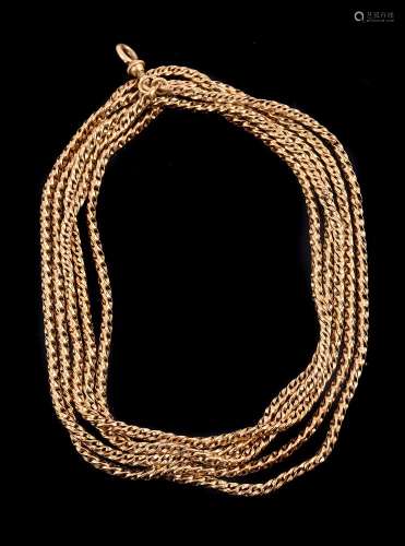 A fancy link long chain