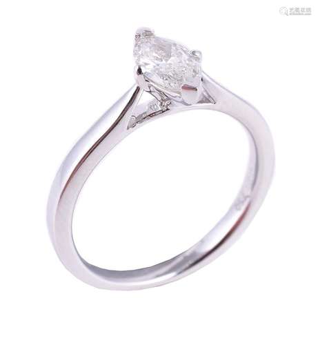 A single stone diamond ring