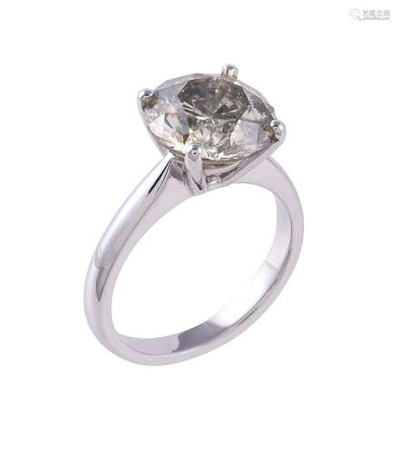 A single stone diamond ring