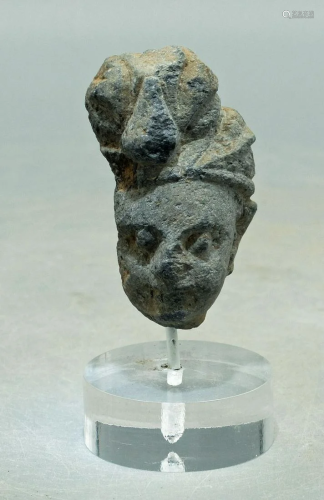 Gandharan Stone Head - Indus Valley