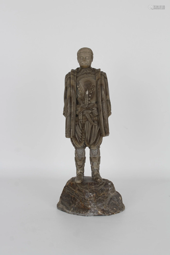 Carved Prussian Figure