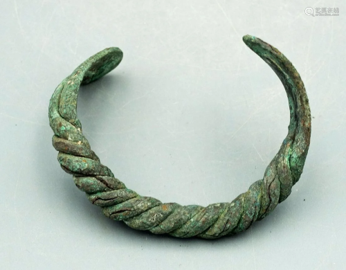 Near Eastern Bronze Bracelet, ca. 800 - 600 BC