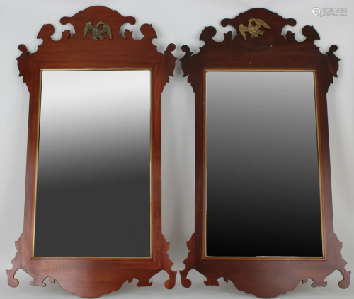 Pair, American Federal Style Mirrors