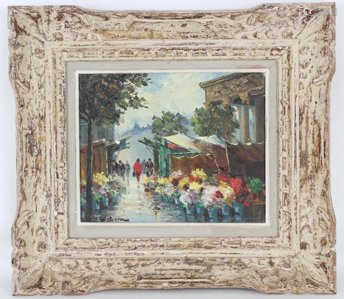 French School, Impressionist Parisian Scene