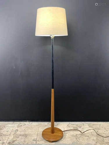 Mid Century Teak Floor Lamp