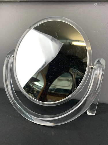 Mcm Dorothy Thorpe Lucite Pretzel Mirror