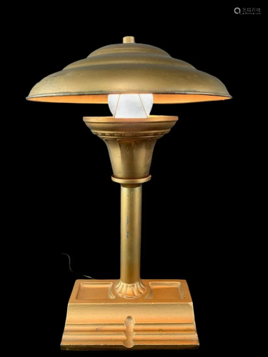 Antique Rex Electric Co. Ny Desk Lamp