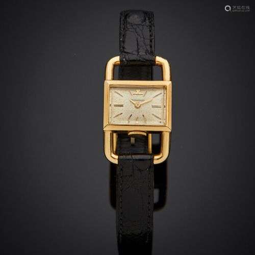 HERMES JAEGER LECOULTRE BRACELET MONTRE modèle « Etrier » re...