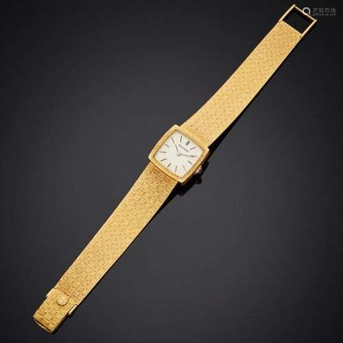 JAEGER LECOULTRE - FAVRE LEUBA BRACELET MONTRE carrée de dam...