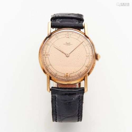 SOLVIL - PAUL DITISHEIM BRACELET MONTRE ronde en or rose (75...