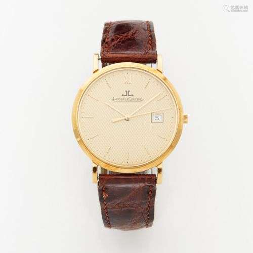 JAEGER LECOULTRE BRACELET MONTRE ronde en or jaune (750). Le...