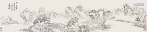 戴熙（1801～1860） 山水手卷 手卷 纸本