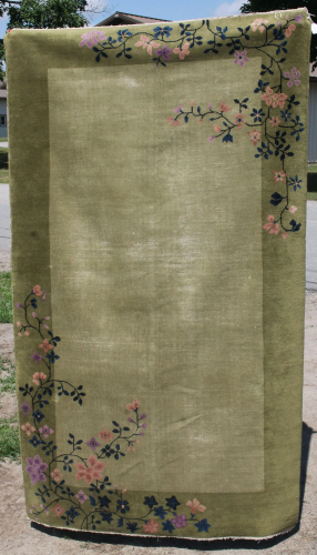 Art Deco Chinese area rug - 4'x6'8