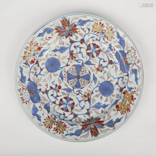 Chinese Imari Kangxi Porcelain Charger 17