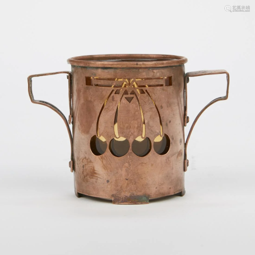 Handicraft Guild Minneapolis Metalware Copper Vase